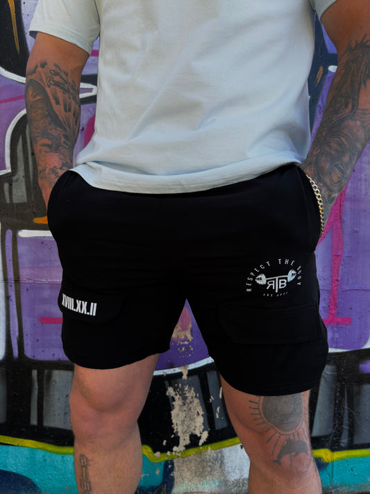 RESPECT THE BODY shorts black