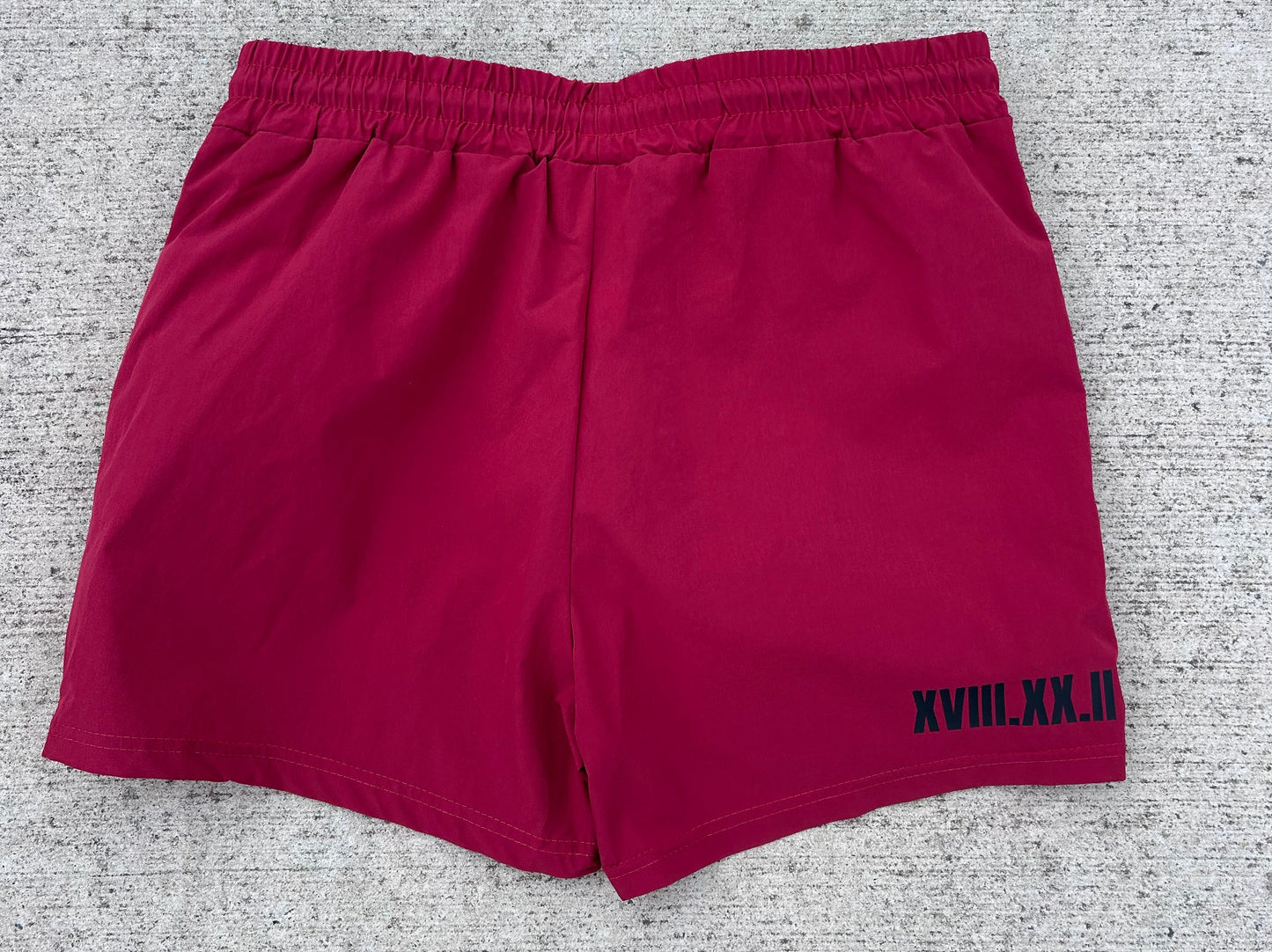 RTB One Day or Day One Men’s Shorts - Burgundy