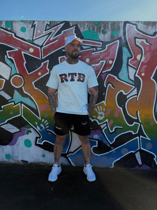 RTB b white t-shirt