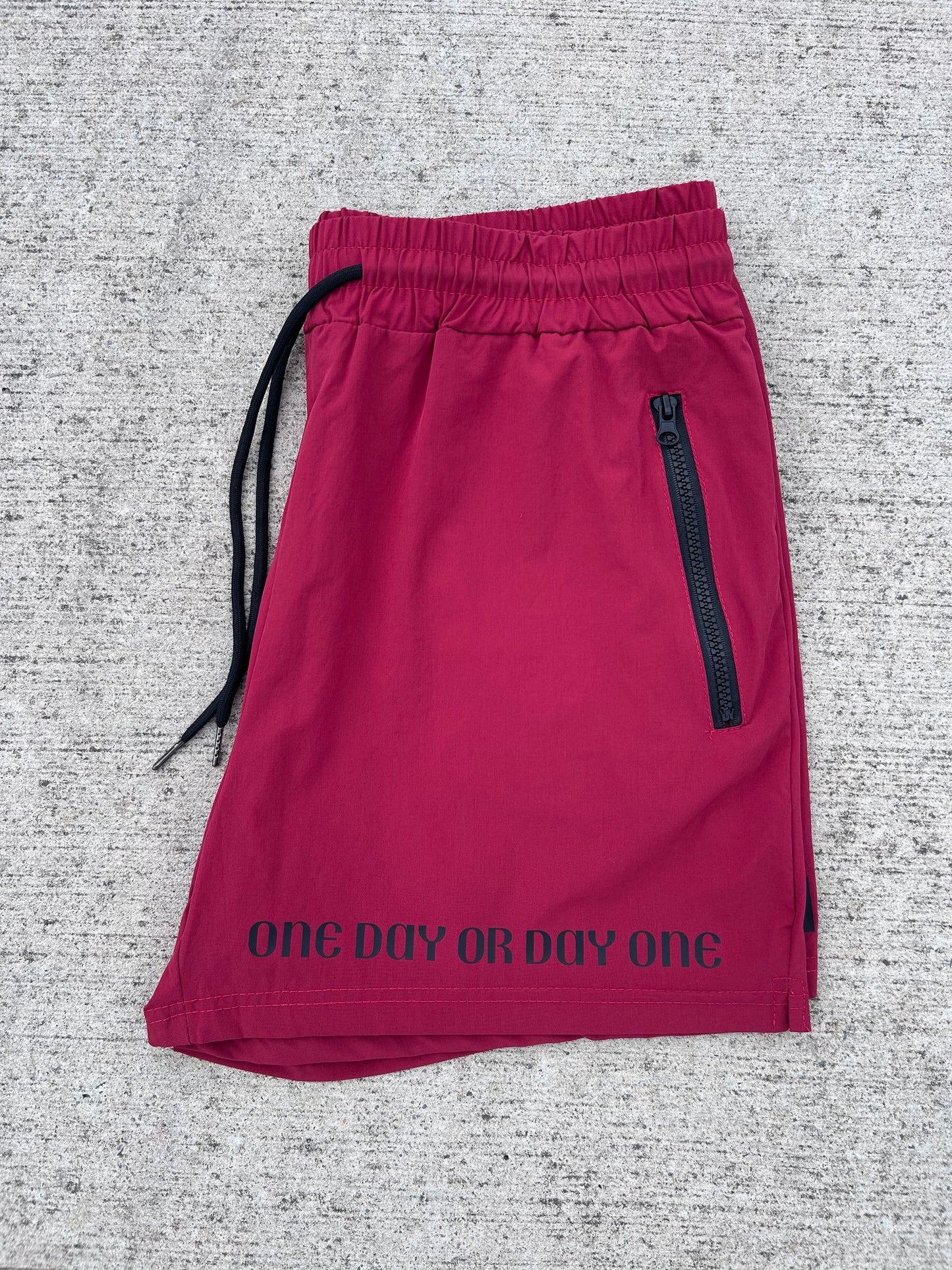 RTB One Day or Day One Men’s Shorts - Burgundy