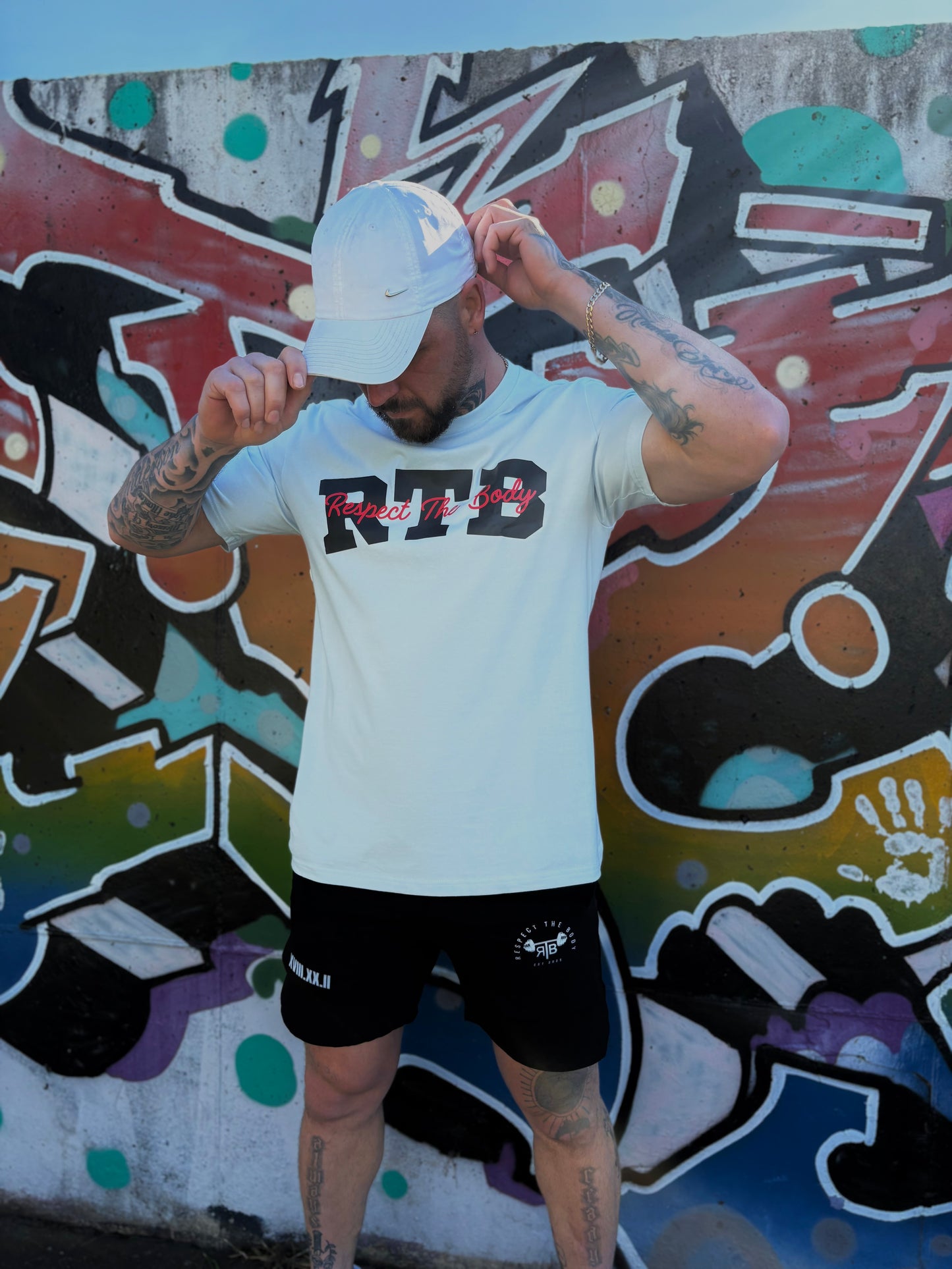 RTB b white t-shirt