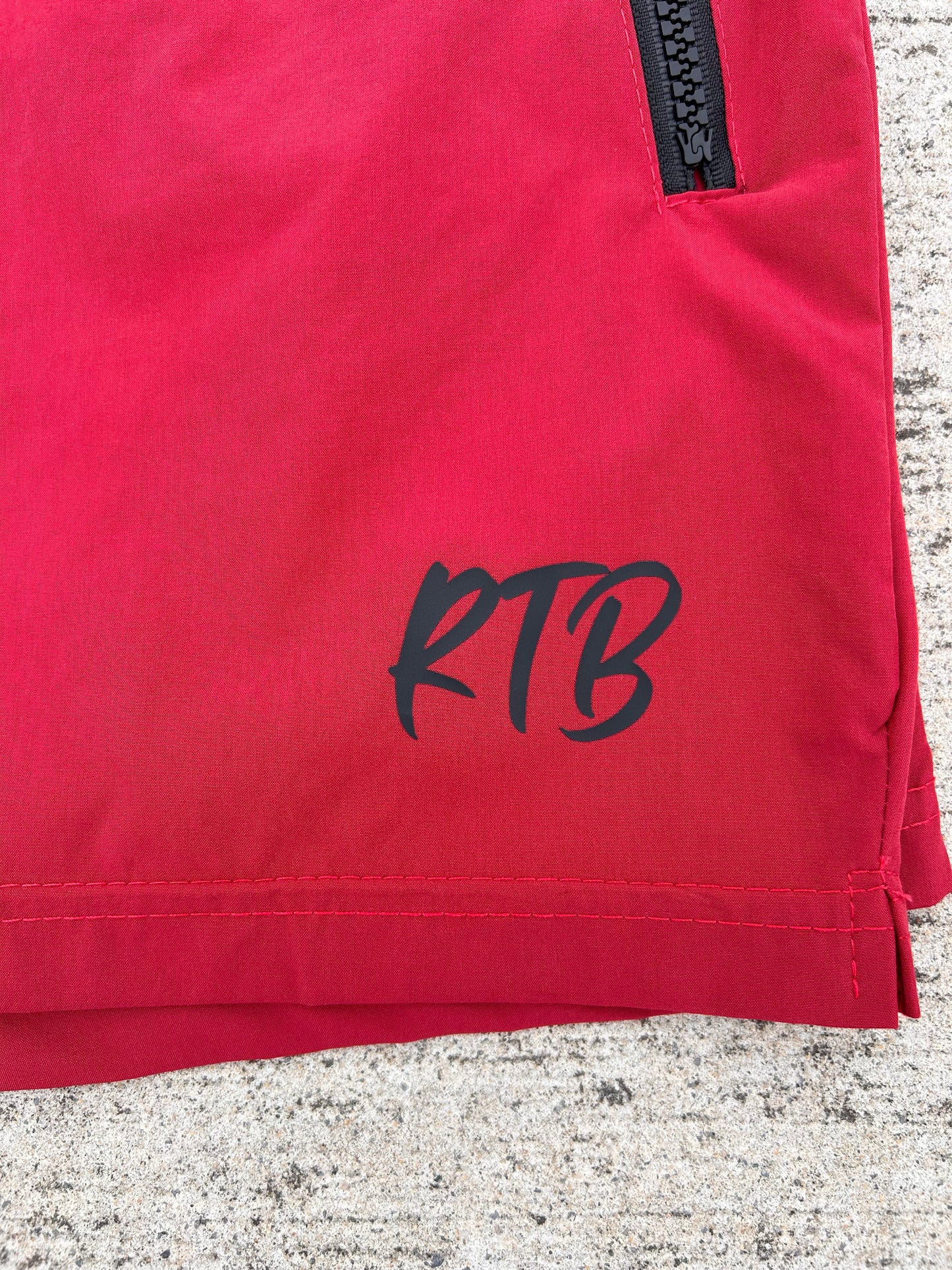 RTB signature Men’s Shorts - Burgundy