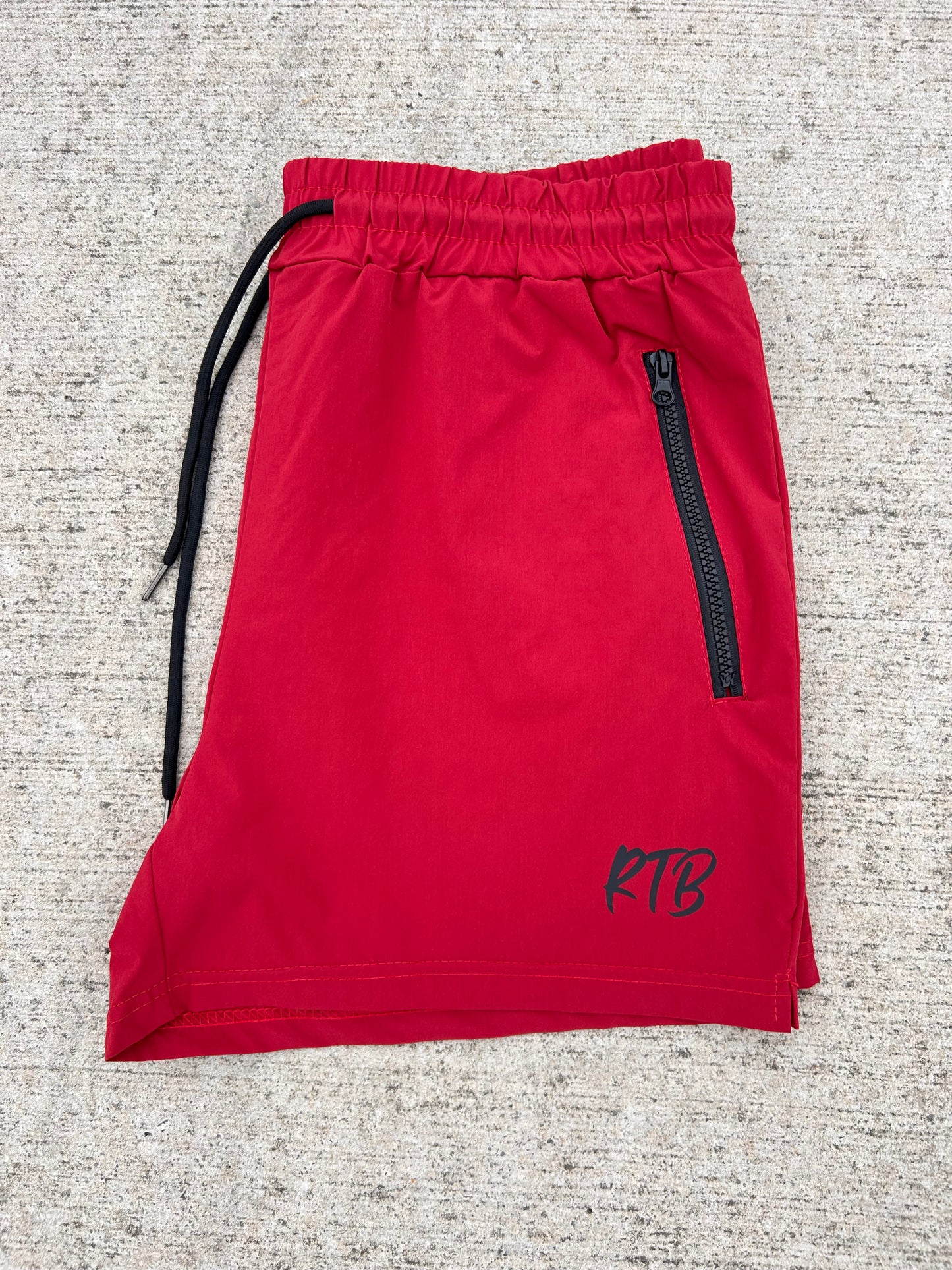 RTB signature Men’s Shorts - Burgundy
