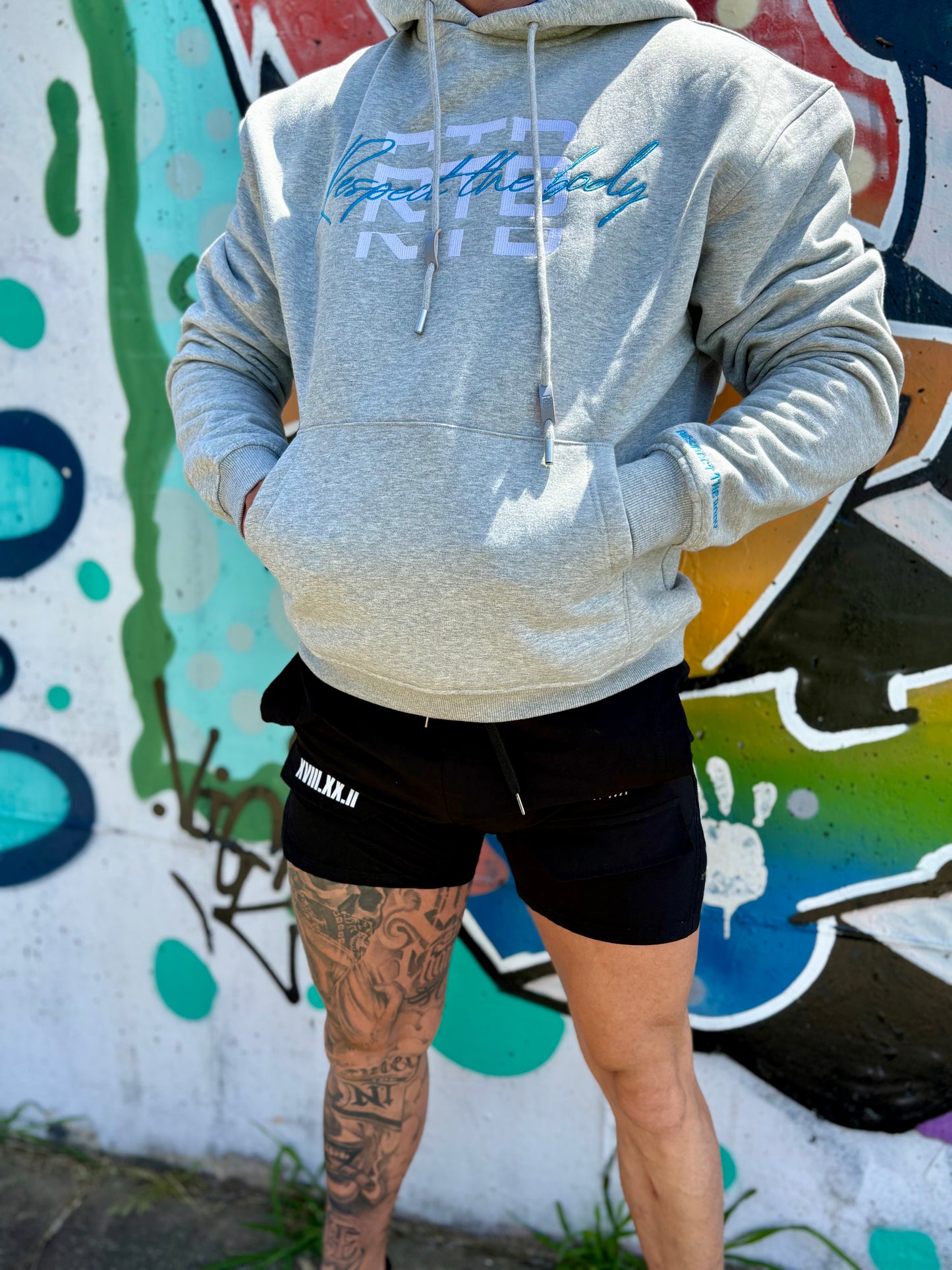 Grey Rtb hoodie