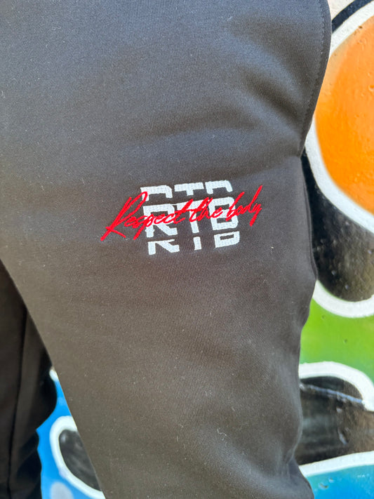 Black Rtb trackies